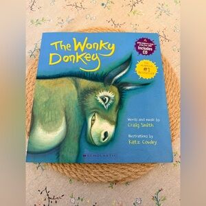 10/$25 • The Wonky Donkey Paperback & CD